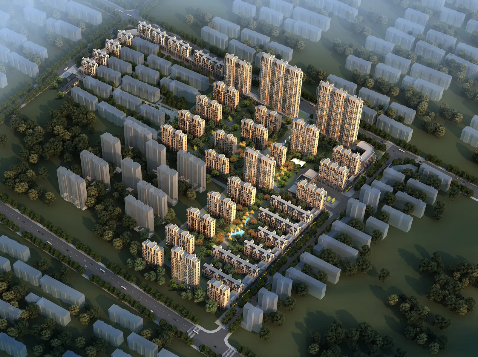 康海花园 · 居住区规划档案 · 历史规划资料