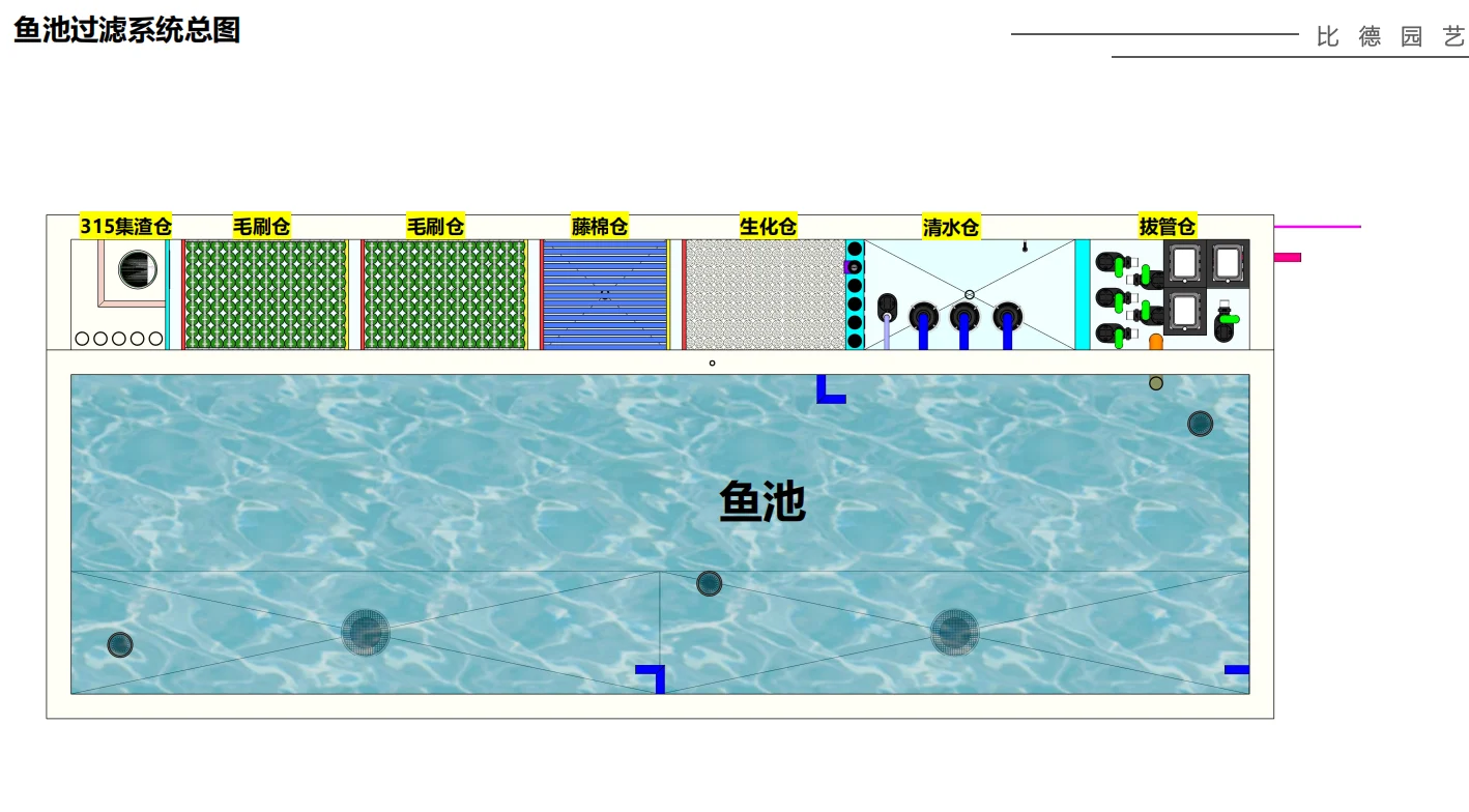 池州青阳 · 30吨锦鲤池设计记录 · 设计图纸 · 企业提供资料